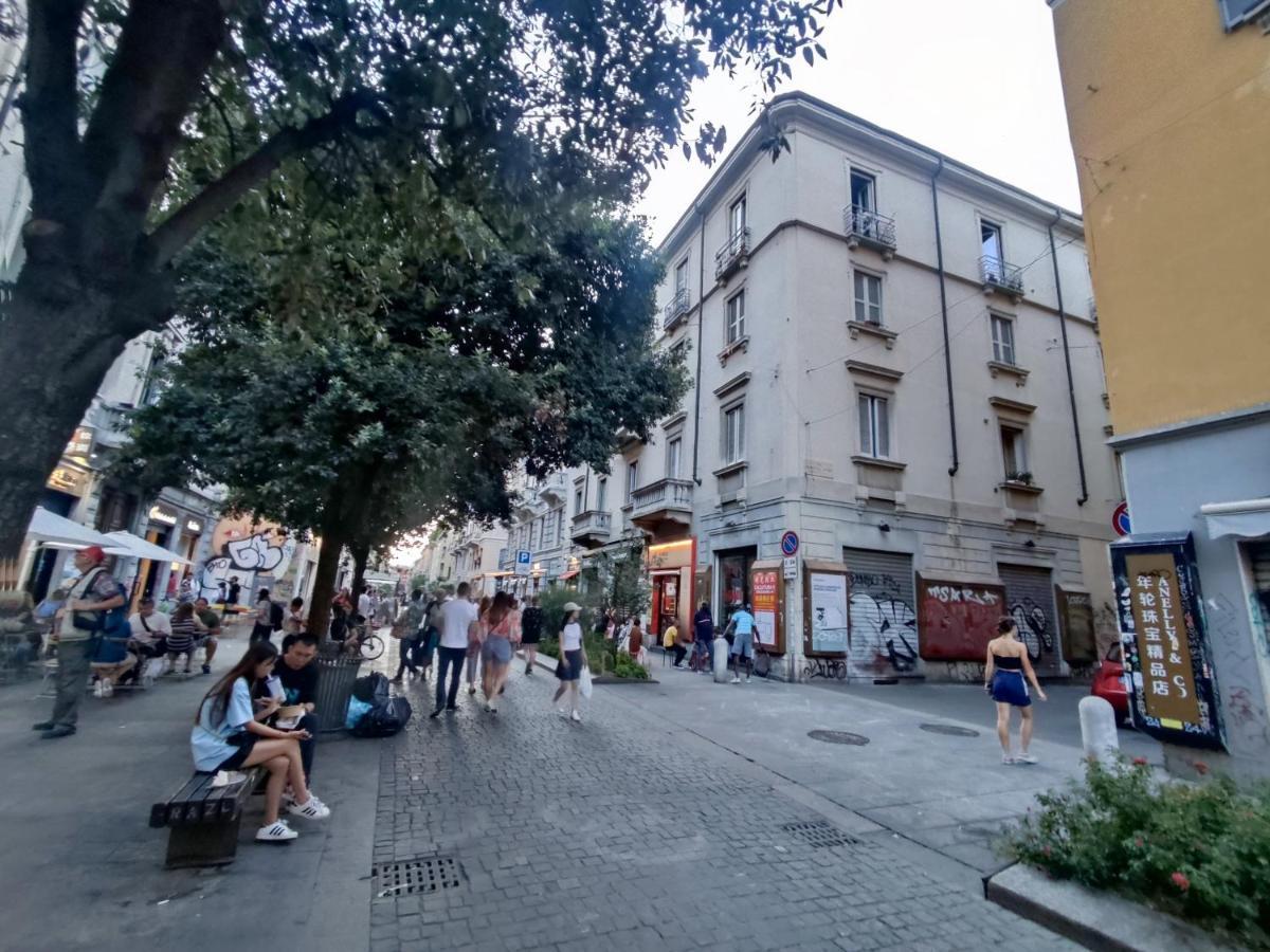 Isola Di Chinatown Bilocale Storico Nel Cuore Di Milano, Comfort E Stile Autentico Con 3 Letti Extra Large Екстериор снимка
